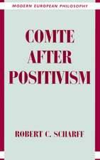 Comte after Positivism