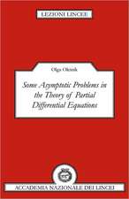 Some Asymptotic Problems in the Theory of Partial Differential Equations