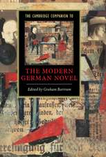 The Cambridge Companion to the Modern German Novel