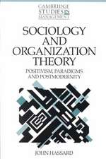 Sociology and Organization Theory