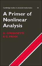 A Primer of Nonlinear Analysis