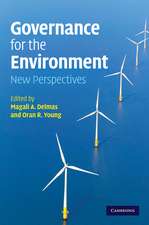 Governance for the Environment: New Perspectives