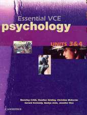 Essential VCE Psychology Units 3 and 4