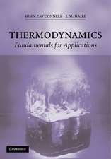 Thermodynamics: Fundamentals for Applications