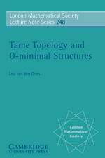 Tame Topology and O-minimal Structures