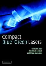 Compact Blue-Green Lasers