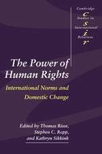 The Power of Human Rights: International Norms and Domestic Change