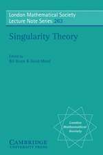 Singularity Theory: Proceedings of the European Singularities Conference, August 1996, Liverpool and Dedicated to C.T.C. Wall on the Occasion of his 60th Birthday