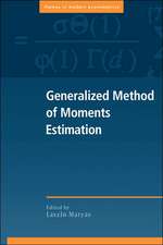 Generalized Method of Moments Estimation