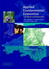 Applied Environmental Economics: A GIS Approach to Cost-Benefit Analysis