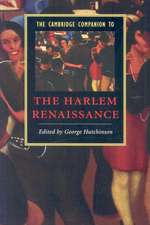 The Cambridge Companion to the Harlem Renaissance