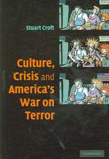 Culture, Crisis and America's War on Terror