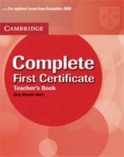 COMP 1ST CERTIFICATE