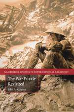 The War Puzzle Revisited