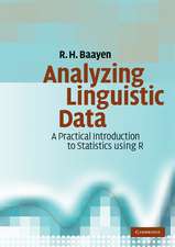 Analyzing Linguistic Data