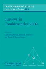 Surveys in Combinatorics 2009