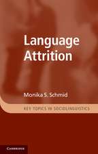 Language Attrition