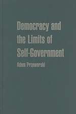 Democracy and the Limits of Self-Government