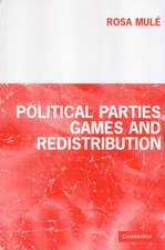 Political Parties, Games and Redistribution