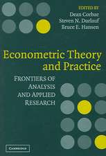 Econometric Theory and Practice: Frontiers of Analysis and Applied Research