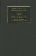 Analyzing Race Talk: Multidisciplinary Perspectives on the Research Interview