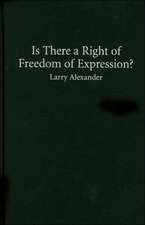 Is There a Right of Freedom of Expression?