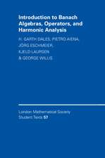 Introduction to Banach Algebras, Operators, and Harmonic Analysis