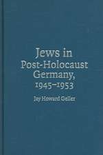 Jews in Post-Holocaust Germany, 1945–1953