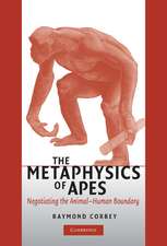 The Metaphysics of Apes: Negotiating the Animal-Human Boundary