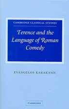 Terence and the Language of Roman Comedy