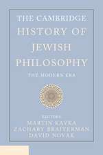 The Cambridge History of Jewish Philosophy: The Modern Era