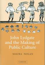 John Lydgate and the Making of Public Culture