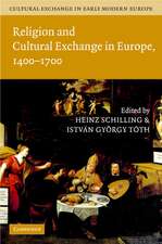 Cultural Exchange in Early Modern Europe 4 Volume Hardback Set