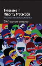 Synergies in Minority Protection: European and International Law Perspectives