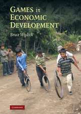 Games in Economic Development