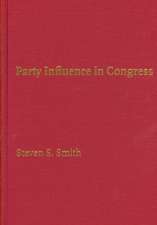 Party Influence in Congress