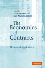 The Economics of Contracts: Theories and Applications