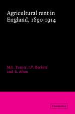 Agricultural Rent in England, 1690–1914