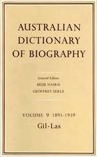 Australian Dictionary of Biography Volume 9: 1891-1939, Gil-Las