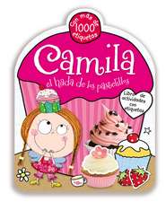 Camila, libro de actividades con etiquetas