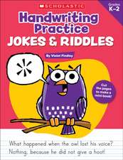 Handwriting Practice: Jokes & Riddles