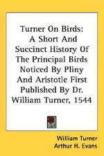 Turner On Birds