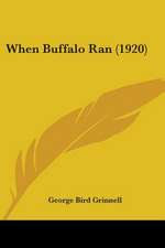 When Buffalo Ran (1920)