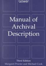 Manual of Archival Description