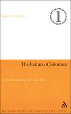 Psalms of Solomon: A Critical Edition of the Greek Text