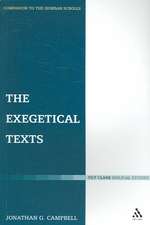 The Exegetical Texts