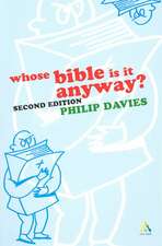 Whose Bible is it Anyway?