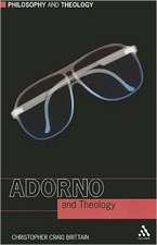 Adorno and Theology