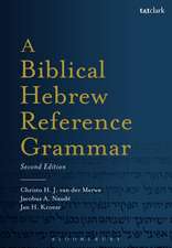 A Biblical Hebrew Reference Grammar