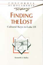 Finding the Lost: Culture Keys to Luke 15